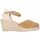 Chaussures Femme Sandales et Nu-pieds Paseart ROM/A00 striped pine Mujer Camel Marron