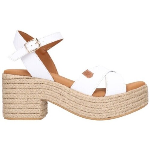 Chaussures Femme Sandales et Nu-pieds Popa CLIFTON PIEL Mujer Blanco Blanc