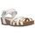 Chaussures Femme Sandales et Nu-pieds Interbios 5338 Mujer Blanco Blanc