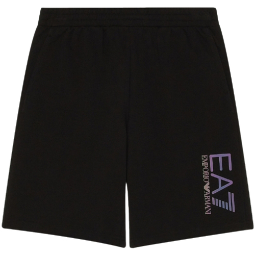 Vêtements Garçon Shorts / Bermudas Emporio Armani EA7 3DBS53-BJ05Z Noir