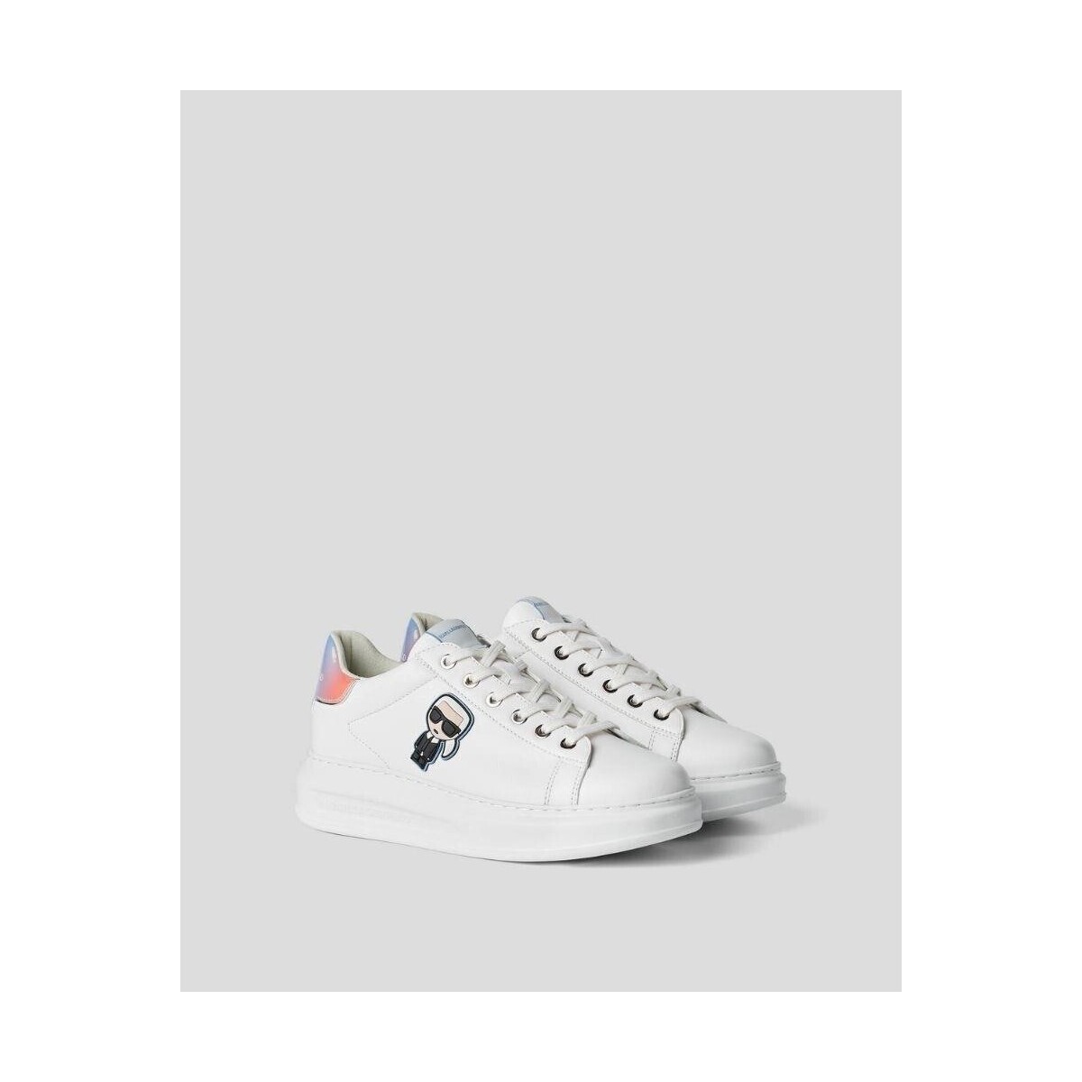Chaussures Femme Baskets mode Karl Lagerfeld KL62530G KAPRI Blanc