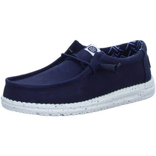 Chaussures Homme Mocassins Hey Dude Shoes mujer Bleu