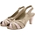 Chaussures Femme Sandales et Nu-pieds Gasymar 4253 Marron