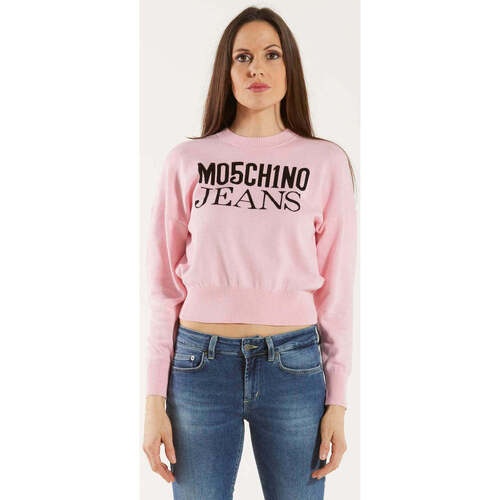 Vêtements Femme T-shirts manches longues Moschino  Rose