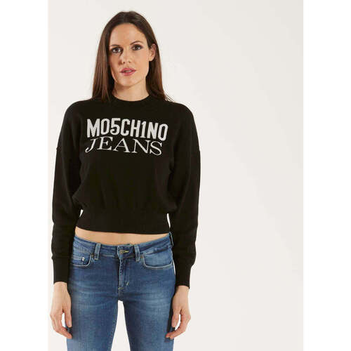 Vêtements Femme T-shirts manches courtes Moschino  Noir