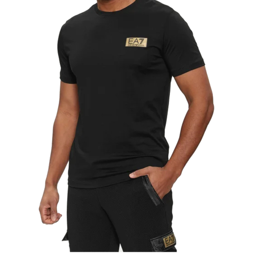 Vêtements Homme T-shirts manches courtes Emporio Armani EA7 3DPT07-PJM9Z Noir