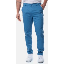 Vêtements Homme Pantalons Hopenlife Pantalon chino KIZARU bleu