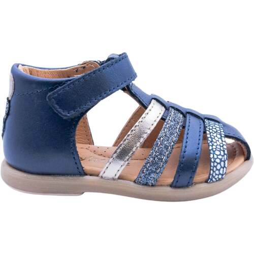 Chaussures Fille Bouts de canapé / guéridons Babybotte Teriyaki Bleu Bleu