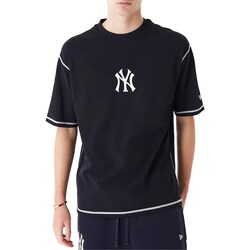 Vêtements Homme T-shirts manches courtes New-Era 60435451 Noir