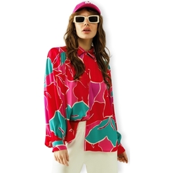 Vêtements Femme Tops / Blouses Q2 Top - Pink Multicolore