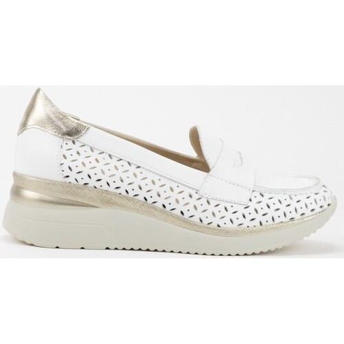 Chaussures Femme Baskets basses Pitillos Zapatos  en color blanco para Blanc