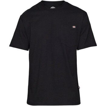 Vêtements Homme College T-shirt Printed Long Sleeved Dickies DK0A4YFCBLK1 Noir