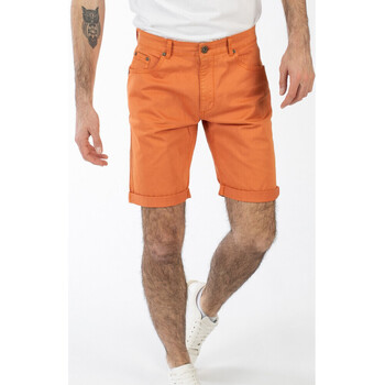 Vêtements Homme Shorts / Bermudas Geographical Norway Bermuda Pampelone - 100% coton Orange