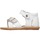 Chaussures Fille Sandales et Nu-pieds Naturino Sandales en cuir MORRIS Blanc