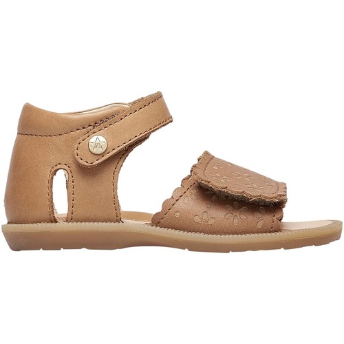 Chaussures Fille Duck And Cover Naturino Sandales en cuir MAYA Marron