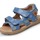 Chaussures Garçon Sandales et Nu-pieds Naturino Sandales en cuir SKY Bleu