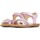 Chaussures Fille Sandales et Nu-pieds Naturino Sandales en cuir CHITSA Rose