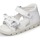 Chaussures Fille Sandales et Nu-pieds Falcotto Sandales en cuir avec nœud ANAFI Blanc