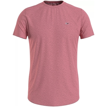 Vêtements Homme Dotted Collared Polo Shirt Tommy Jeans T Shirt homme  Ref 62437 TIC Rose Rose