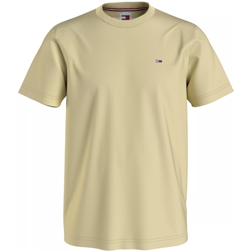 Vêtements Homme T-shirts & Polos Tommy Jeans T shirt  Ref 62614 ZH0 Jaune Jaune