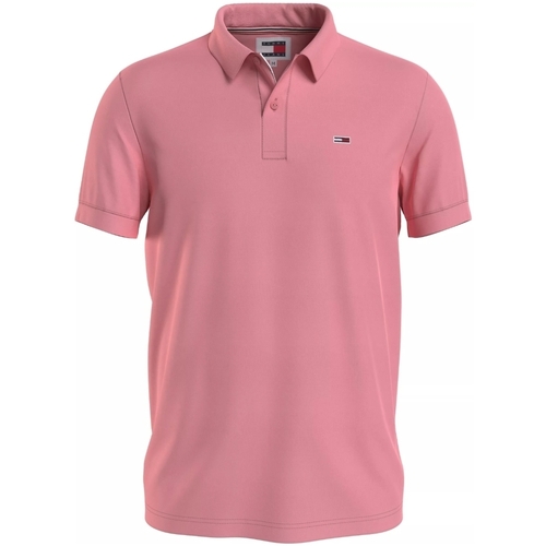 Vêtements Homme T-shirts & Polos Tommy Jeans Polo  Ref 62628 TIC Rose Rose