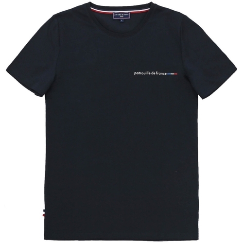 Vêtements Homme Silver Street Lo Patrouille De France T shirt Cobra Select  Ref 61472 Marine Bleu
