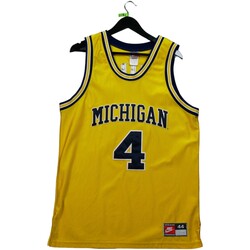 Vêtements Homme Débardeurs / T-shirts sans manche Nike Maillot  Michigan State NCAA Jaune