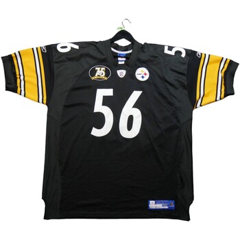 Vêtements Homme Mission Printed Block Jacket Big Kids Reebok Sport Maillot  Pittsburgh Steelers NFL Noir