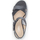Chaussures Femme Sandales et Nu-pieds Gabor Sandales en cuir à talon bloc décroché Noir