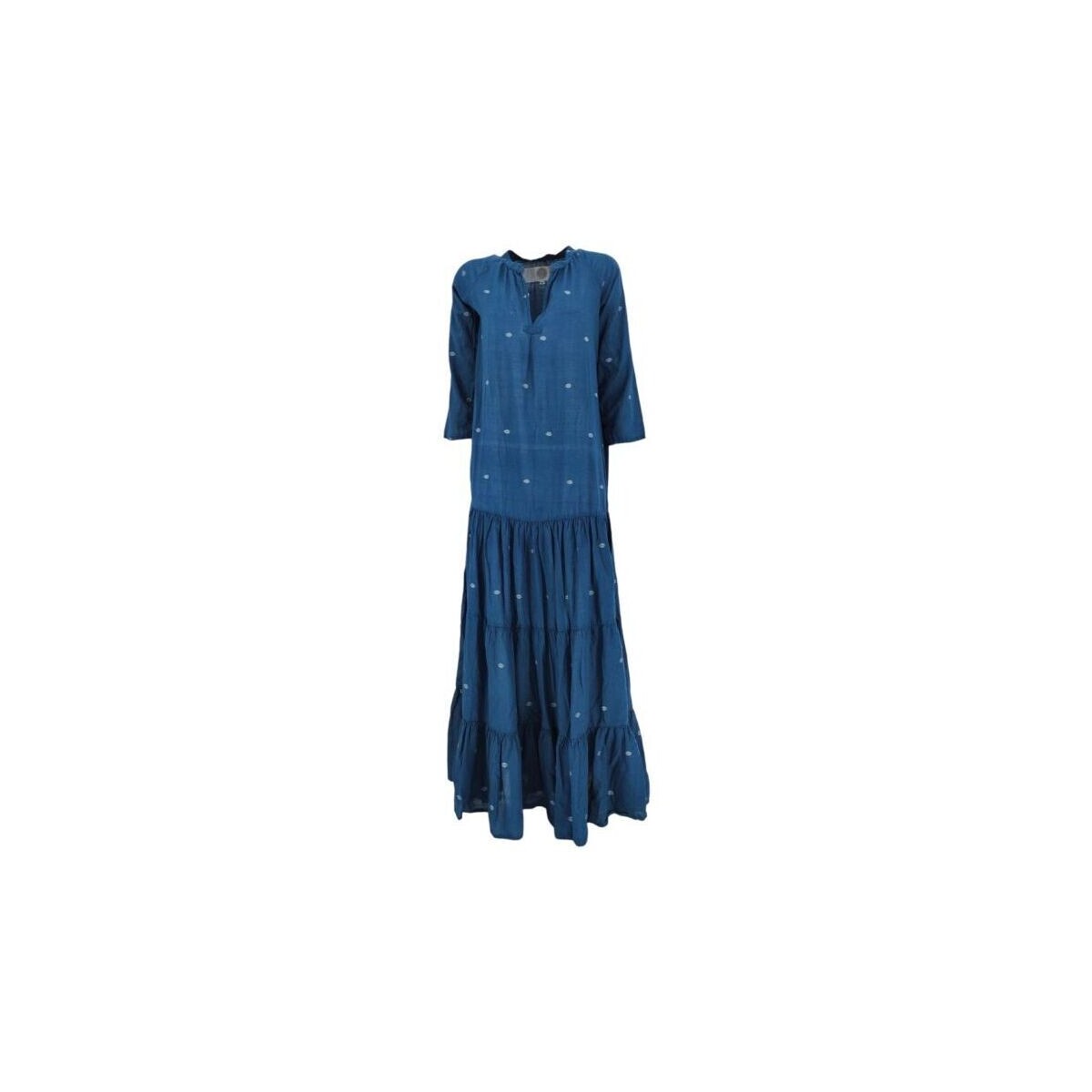 Vêtements Femme Robes Bsbee Robe Monroe Long Femme Indigo Bleu