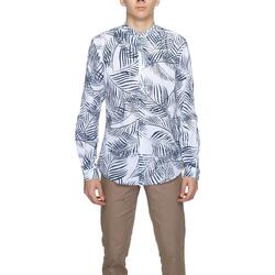 Vêtements Homme Chemises manches longues Antony Morato MMSL00631-FA430600 Bleu