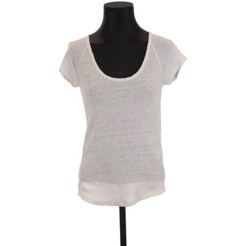 Vêtements Femme Débardeurs / T-shirts sans manche Iro Top en coton Blanc