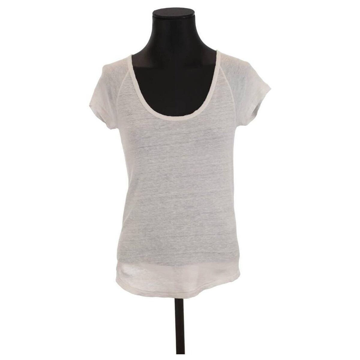Vêtements Femme Débardeurs / T-shirts sans manche Iro Top en coton Blanc