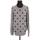 Vêtements Femme Marc Jacobs ruffle-detail vest Bianco Pull-over en coton Gris