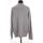 Vêtements Femme Marc Jacobs ruffle-detail vest Bianco Pull-over en coton Gris