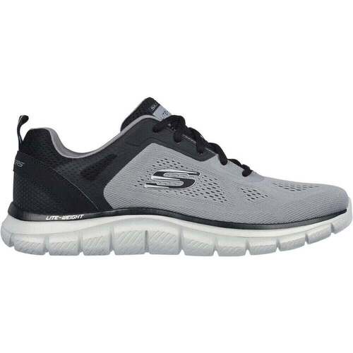 Chaussures Homme Running / trail Skechers TRACK BROADER GRNE Gris