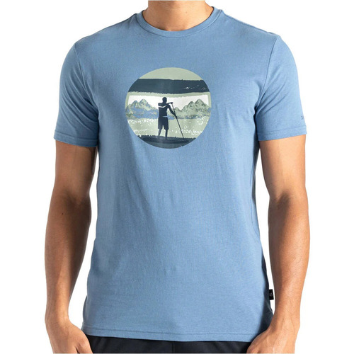 Vêtements Homme Chemises manches courtes Dare2b Movement II Tee Bleu