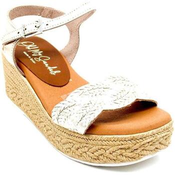 Chaussures Femme Sandales et Nu-pieds Sun68 Ally White Gold Sneaker  Doré