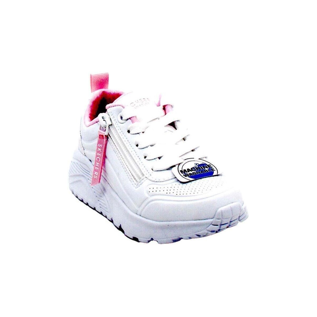 Chaussures Fille Baskets mode Skechers  Blanc