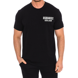 Vêtements Homme T-shirts manches courtes Dsquared S71GD1116-D20014-900 Noir
