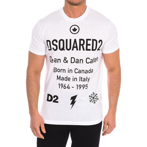 Vêtements Homme Nomadic State Of Dsquared S74GD0746-S23009-100 Blanc