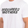Vêtements Homme T-shirts manches courtes Dsquared S74GD0825-S22427-100 Blanc