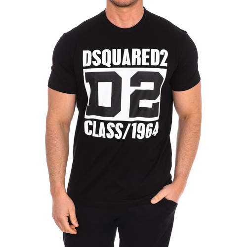 Vêtements Homme T-shirts manches courtes Dsquared S74GD11-69S23009-900 Noir