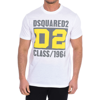 Vêtements Homme T-shirts manches courtes Dsquared S74GD11-69S23009-100 Blanc