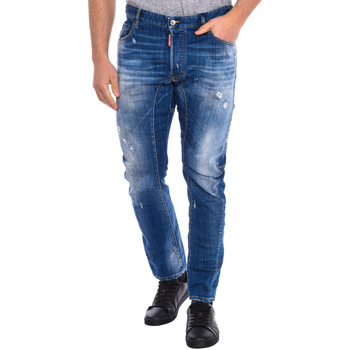Vêtements Homme Pantalons Dsquared S74LB0611-S30342-470 Bleu