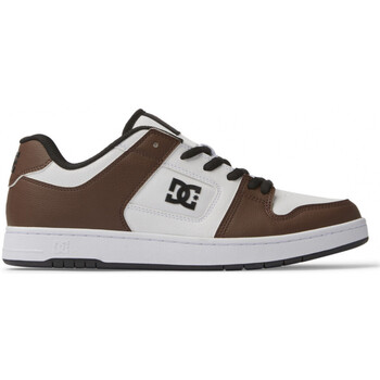 Chaussures Chaussures de Skate DC sandals Shoes MANTECA 4 Sn white brown Marron