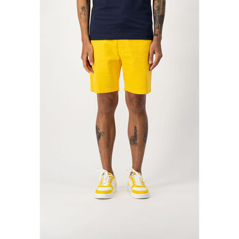 Vêtements Homme Shorts logo-print / Bermudas Teddy Smith Short coupe Chino - S-SLING BEDFORD STRETCH Jaune