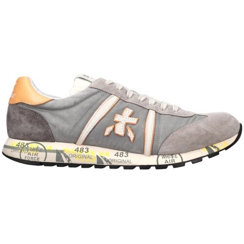 Chaussures Homme Baskets mode Premiata LUCY VAR 6603 Gris