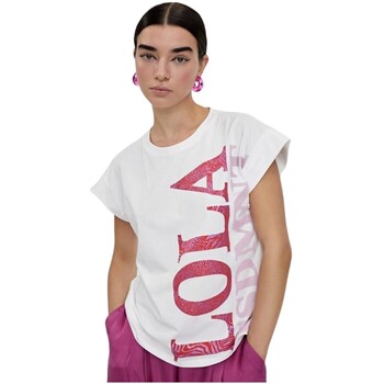 Vêtements Femme T-shirts & Polos Lola Casademunt LS2415035 Blanc