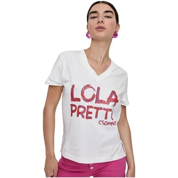 Vêtements Femme T-shirts & Polos Lola Casademunt LS2415037 Blanc